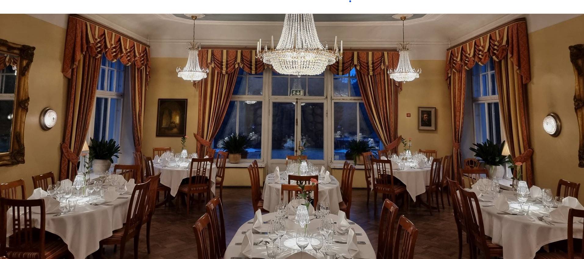 Main house's banquet facilities include
