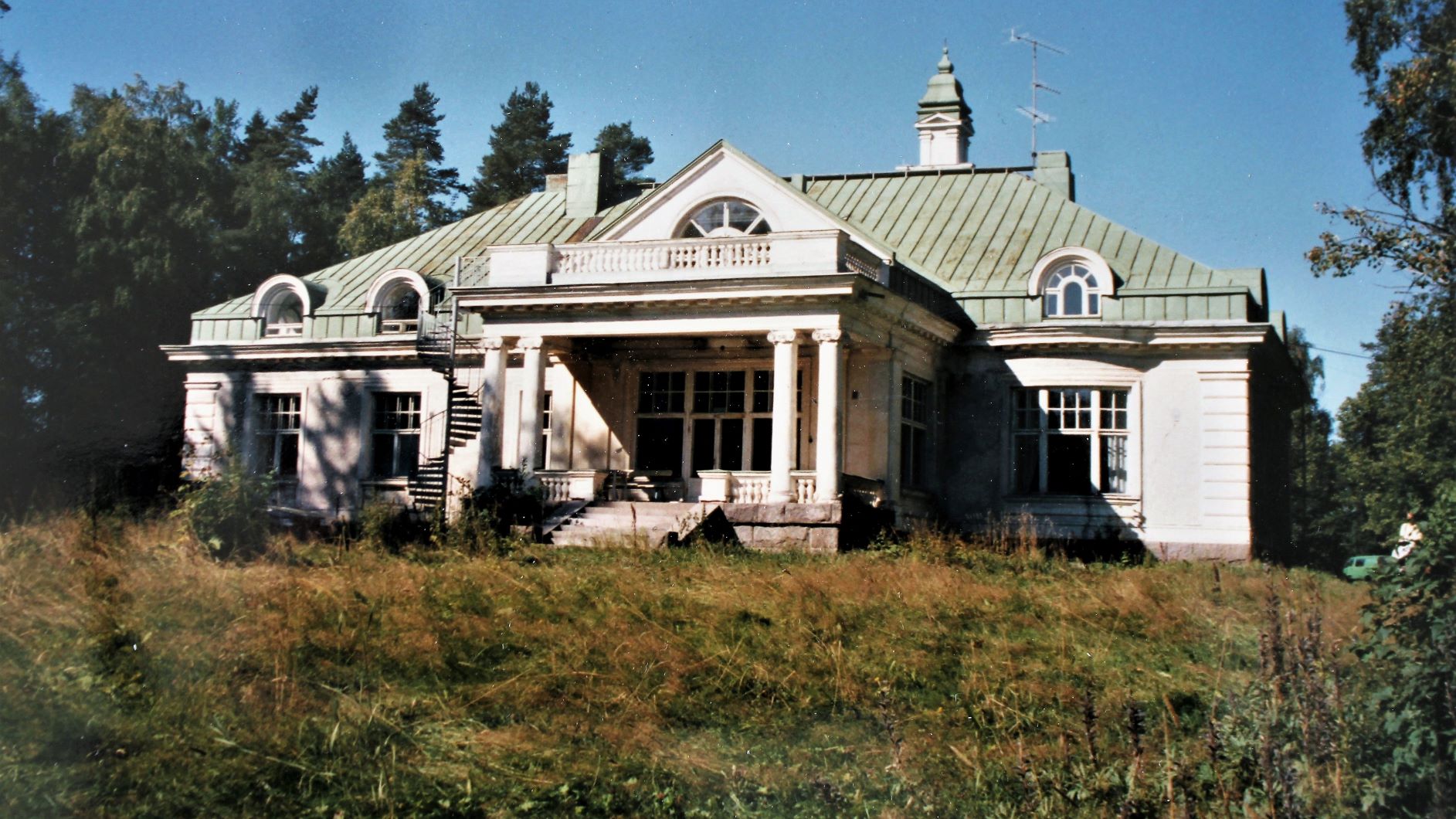 Hotelli Hirvihaaran kartano vuonna 1991